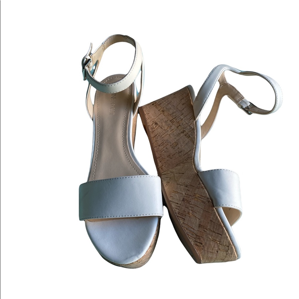 Nine West platform wedge sandals